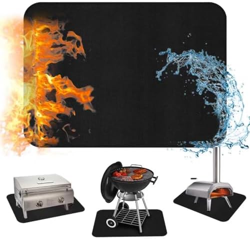 24×31 inch Heat Resistant Mats for Countertop, Tabletop Grill Mat by SKABLIX
