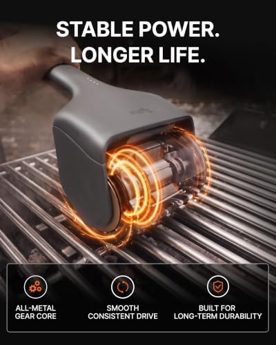 Typhur Electric Grill Brush, Anti-Stall Technology, Bristle-Free Design - Image 5
