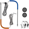 2 PCS Meat Probe for Traeger Pellet Grill with Grommets & Clips, 3.5mm Plug by Unknown