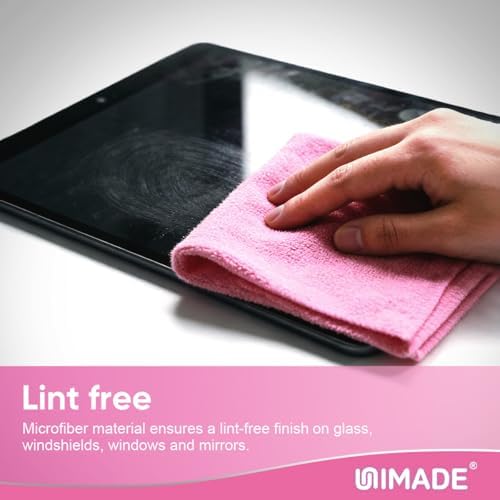 UNIMADE Microfiber Cleaning Cloth, 100 Sheets Microfiber Towels for Cars - Image 5