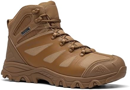 NORTIV 8 Men's Ankle High Waterproof Hiking Boots - Image 5