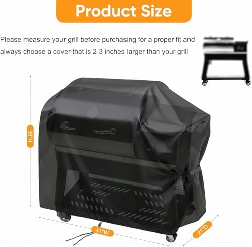 Grill Cover for Recteq Patio Legend 400,Patio Legend 600 Wood Pellet Grill - Image 2