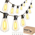 Svater 300 FT Outdoor String Lights LED, Waterproof for Outside Patio by Svater