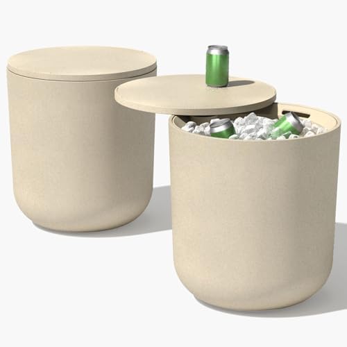Veradek Kona Cooler Side Table - Outdoor Cooler Table and Ice Chest by VeradekOutdoor