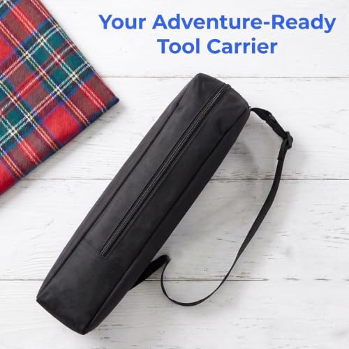 2pcs Bbq Tool Organizer Oxford Cloth Zip Handle Storage Bag - Image 3