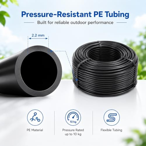 DIY Adjustable Outdoor Water Mister Patio System with Complete Kit - Image 3