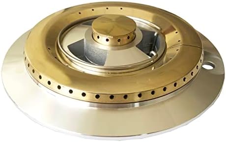BBQ Grill Side Burner Head Replacement Parts for Single and Double Side Burner from Blaze, Sunstone, Summerset, Jenn Air Use with Both LP & NG Gas by GRILLJOB