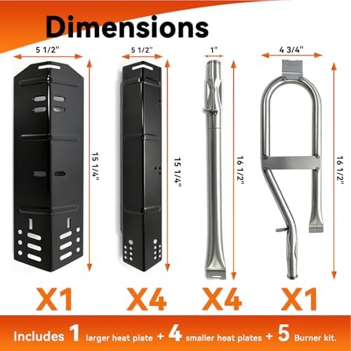 Grill Replacement Parts for Dyna Glo 5 Burner DGH474CRP DGH485CRP DGH483CRP - Image 3