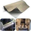 Titanium Adhesive Backed exhaust heat shield 12'' X 24'' for wall behind grill 2500 Degrees High Temp Protection Material Thermal Barrier Blanket Mat by AutopartsPerfectlife