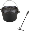 Stansport Pre-Seasoned Cast Iron Dutch Oven by Stansport