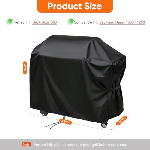Heavy Duty Grill Cover for Recteq Backyard Beast 1200 & 1000 - Image 2