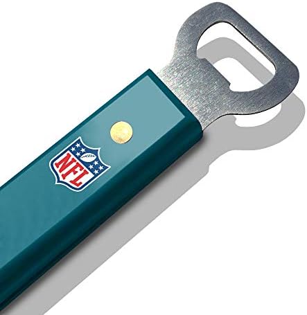 YouTheFan NFL Miami Dolphins Spirit Series 3-Piece BBQ Set , Stainless Steel, 22" x 9" - Image 4