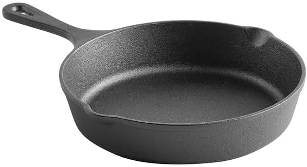 Cast Iron， Pre-Seasoned Skillet 8" - Image 3
