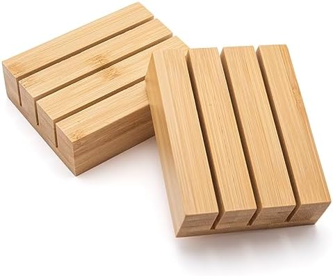 Purawood Premium Bamboo Knife Block Inserts, 2 Pack, Compatible with Expandable Drawer Organizer & Utensil Organizer, Cutlery Tray with Dividers for Kitchen Utensils & Flatware (Natural) - Image 2