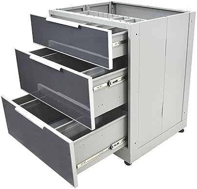 Blue Sky Outdoor Living 2-Piece Modular Outdoor Kitchen Cabinets Combo Set - Image 6