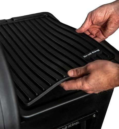 Broil King 60007 Silicone Side Shelf Mat, Magnetic Design Regal Pellet, Black - Image 4