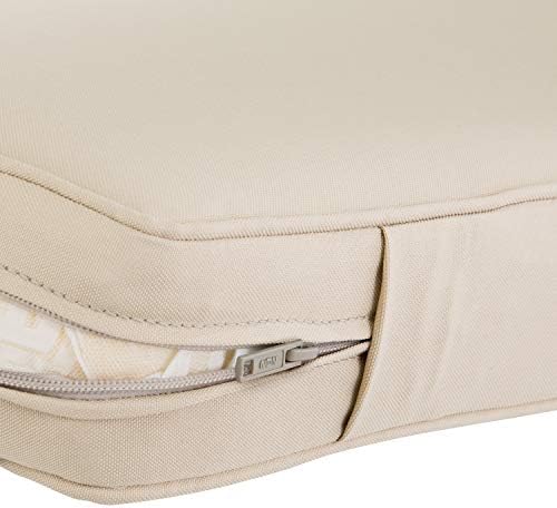 Classic Accessories Montlake FadeSafe Patio Lounge Chair/LoveSeat Back Cushion, 25 x 18 x 4 Inch, Antique Beige, Patio Furniture Cushions - Image 6