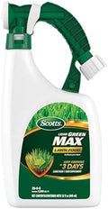 Scotts Liquid Green Max Lawn Food: 2,000 sq. ft., 2-in-1 Fertilizer and Iron Supplement, Use on Any Grass Type, 32 oz. (Pack of 6) by Unknown