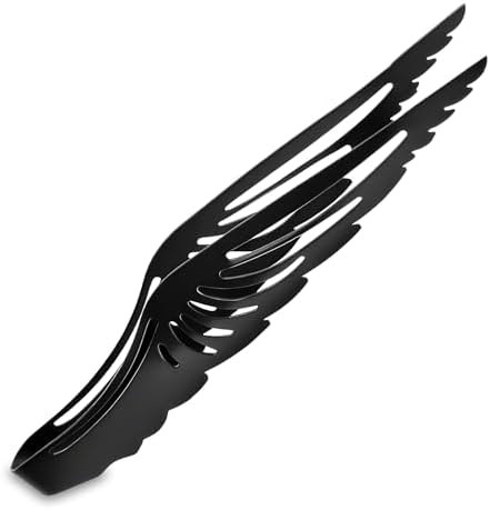 9 Inch Heat Resistant Coal Tongs - Professional Hookah Charcoal Tong with Anti-Slip Handle for Shisha, BBQ and Fireplace Use (butterfly Tongs 9") - Image 2