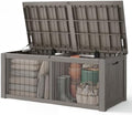 KAMABOKO 220 Gallon Outdoor Storage Box Waterproof Deck Box for Patio by KAMABOKO
