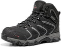NORTIV 8 Men's Ankle High Waterproof Hiking Boots by NORTIV8