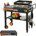 Folding Grill Table for Blackstone 17" & 22" Griddle, Portable Grill Cart by EsFrondo