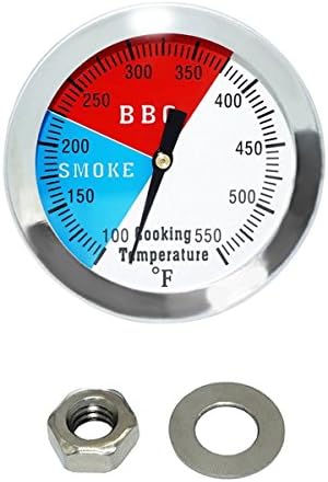 2 Inch Grill Temperature Gauge BBQ Thermometer for Charcoal Grill or Smoker - Image 2