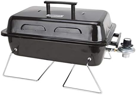 Omaha Go Anywhere Portable Gas Grill - Mini BBQ Propane Grill for Camping, RV, Tailgate - Cooks 8 hamburgers at once - Long Life Steel - Foldable Legs - Image 3