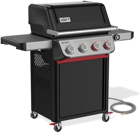 Weber Spirit® EX‑425C Smart Gas Grill (Natural Gas) for Outdoor Cooking, 4 Burners with 2 Boost Burners – Wi‑Fi Enabled Grill, Porcelain-Enameled Cast-Iron Grates, Sear Zone & Weber Connect - Image 2