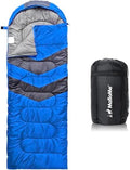 MalloMe Sleeping Bags for Adults Cold Weather & Warm - Backpacking Camping Sleeping Bag for Kids 10-12, Girls, Boys - Lightweight Compact Camping Essentials Gear Accessories Hiking Sleep Must Haves by MalloMe