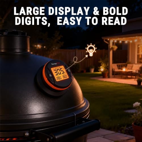 TempPro TempGauge Bluetooth Grill Thermometer with LCD Display & App Alerts - Image 6