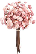 Waipfaru Ranunculus Artificial Flowers, 36Pcs 14In Fake Peonies Artificial Flowers, Dusty Rose Flower for Vase Silk Flower Real Touch Faux Peony Bulk for DIY Wedding Bouquet Home Bridal Shower Decor by Waipfaru
