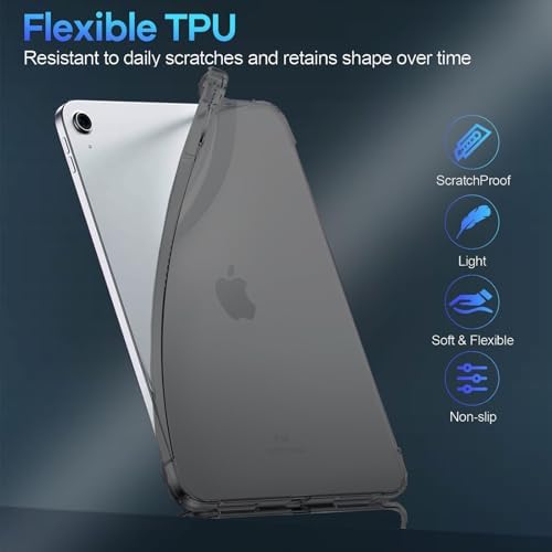 Clear Black Case for iPad (A16) 11th/10th Gen 11/10.9 inch 2025/2022 - Image 6