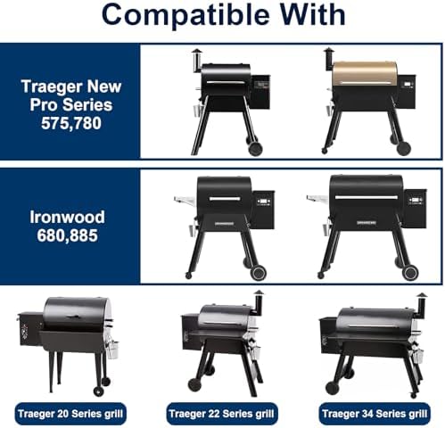 30 Pack BAC407 Grease Bucket Liner with HDW152 Grease Bucket for Traeger Grills,Drip Liner Drip Pan for Traeger Pro Series 575/780, 20/22/34, Ironwood 650/885 Grills,Pit Boss Pellet Grill Smoker - Image 4