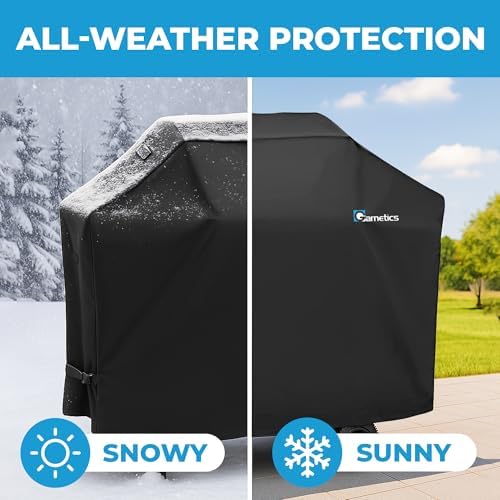 Grill Cover for Outdoor Grill, BBQ Grill Covers for Outside, Grill Cover 58 Inch, BBQ Covers Waterproof Heavy Duty Waterproof, Small to Large Durable and Convenient Universal Grill Covers - Image 6