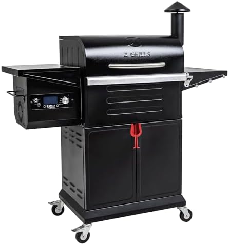 Z GRILLS Pellet Grill 572 Sq In Wood Pellet Smoker PID 3.0 Controller 600D2 by ZGRILLS