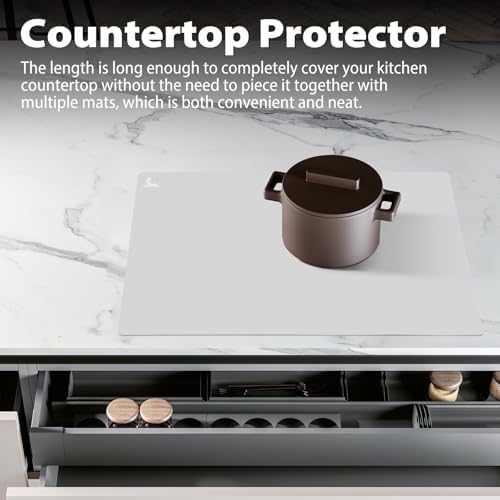 Super Kitchen Extra Large Multipurpose Silicone Nonstick Baking Mat Counter - Image 6