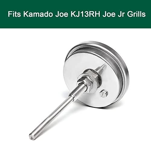 Upgrade Replacement Thermometer for Kamado Joe JR,2.5" Grill Temperature Gauge Replacement for Kamado Joe Accessories 150-900°F with Waterproof and No-Fog Glass Lens - Image 4