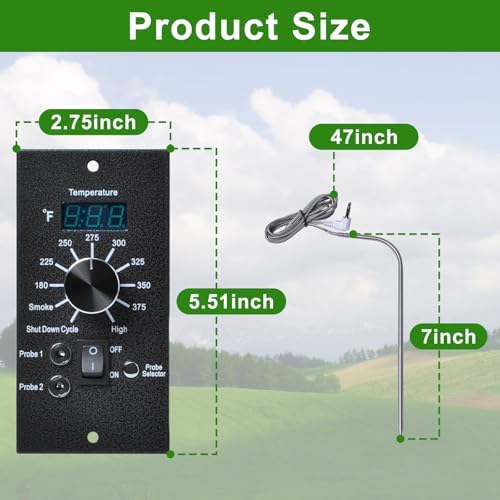 Digital Thermostat Kit Compatible with Traeger Pro Series Pellet Grills - Image 2