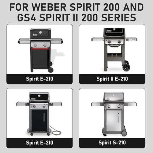 Utheer 17.5" Cast Iron Grill Grate for Weber Spirit 200 Series - Image 6