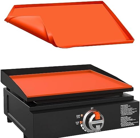 17" Silicone Griddle Mat for Blackstone 17 Inch Grill, Heavy Duty Food Grade Silicone Griddle Cover, Protect Your Grill from Dirt & Rust All Year Round by Protebox