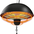 Hanging Patio Heater, Outdoor/Indoor Electric Infrared, Ceiling Heater with 3 Adjustable Modes 600W/900W/1500W. by Paraheeter