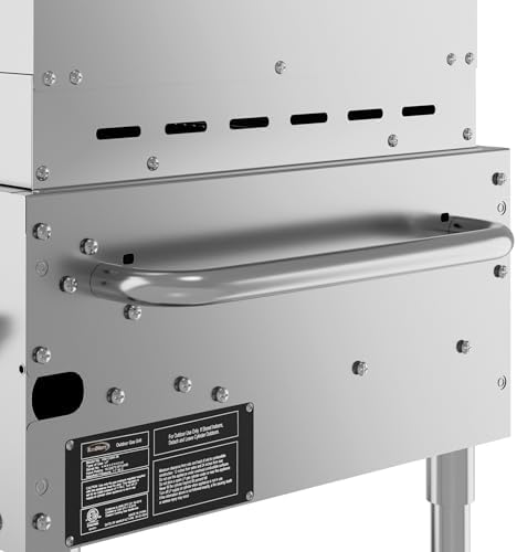 48 in. Commercial Outdoor Propane Gas Grill With Pizza Oven, ETL Listed in Stainless-Steel (CGKIT4-48P) - Image 6