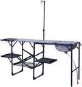 GCI OUTDOOR Master Cook Station | Portable Folding Kitchen Table with Soft Shell Sink, Heat Resistant Tabletop & Telescoping Lanter Pole, Perfect for Camping Trips by Unknown