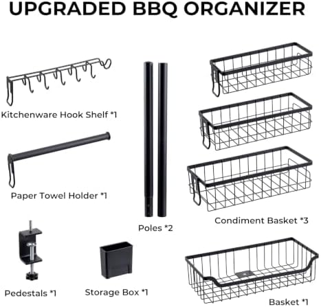 UFORU Griddle Caddy Organizer Compatible with Blackstone Griddles for BBQ - Image 2