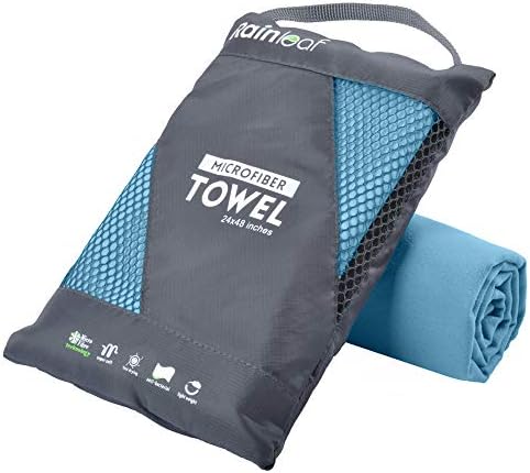Rainleaf Microfiber Towel Quick Dry Camping & Travel & Gym Towel. Compact by Rainleaf
