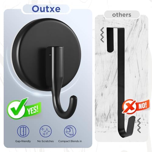 OUTXE Suction Cup Wreath Hanger, Upgraded Reef Hook - Image 4