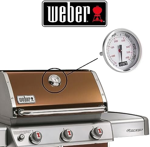 Weber Replacement Thermometer 67088, Center Mount, 2-3/8" Diameter - Image 4