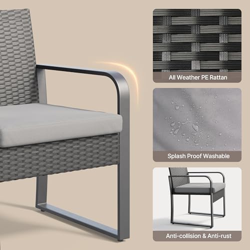 Gizoon 3 Piece Patio Furniture Set - Image 3