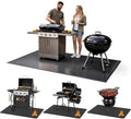 48"×36" Under Grill Mats for Outdoor Grill,Deck,Patio,Porch and BBQ Mat, Fireproof Oil and Waterproof Protective Mat, Outdoor BBQ Fire Pit Fireplace Mat, Non-Slip by AIZEUSS